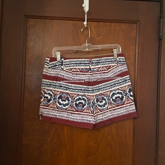 LOFT RIVIERA 4” COTTON BOHO PRINT SHORTS SIZE 4 - Picture 3 of 5